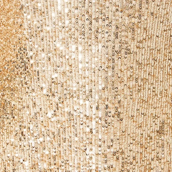 Lilly Pulitzer Gold Sequin Long Sleeve Dress - Picture 5 of 6